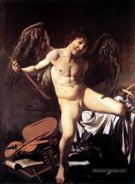 Caravaggio œuvres - Amor Victorieux Caravage